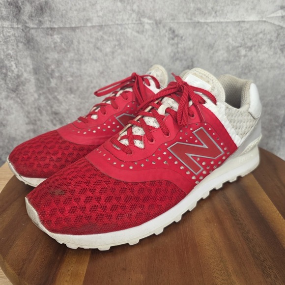 New Balance 574 Sneakers Mens‎ 13 Red  Re-Engineered Breathe Lightweight main image 4
